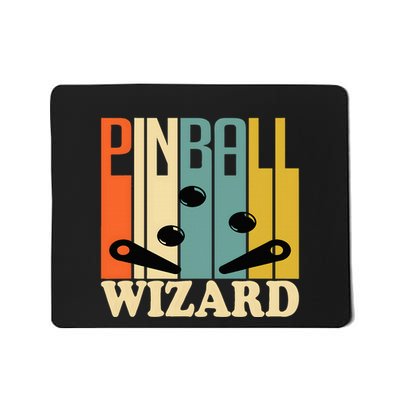 Stylish And Fun Arcade Game Pinball Wizard Design Mousepad