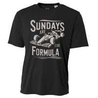 Sundays Are For Formula Racing Track Days & Motorsports Cooling Performance Crew T-Shirt