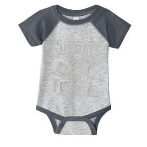 Sundays Are For Formula Racing Track Days & Motorsports Infant Baby Jersey Bodysuit