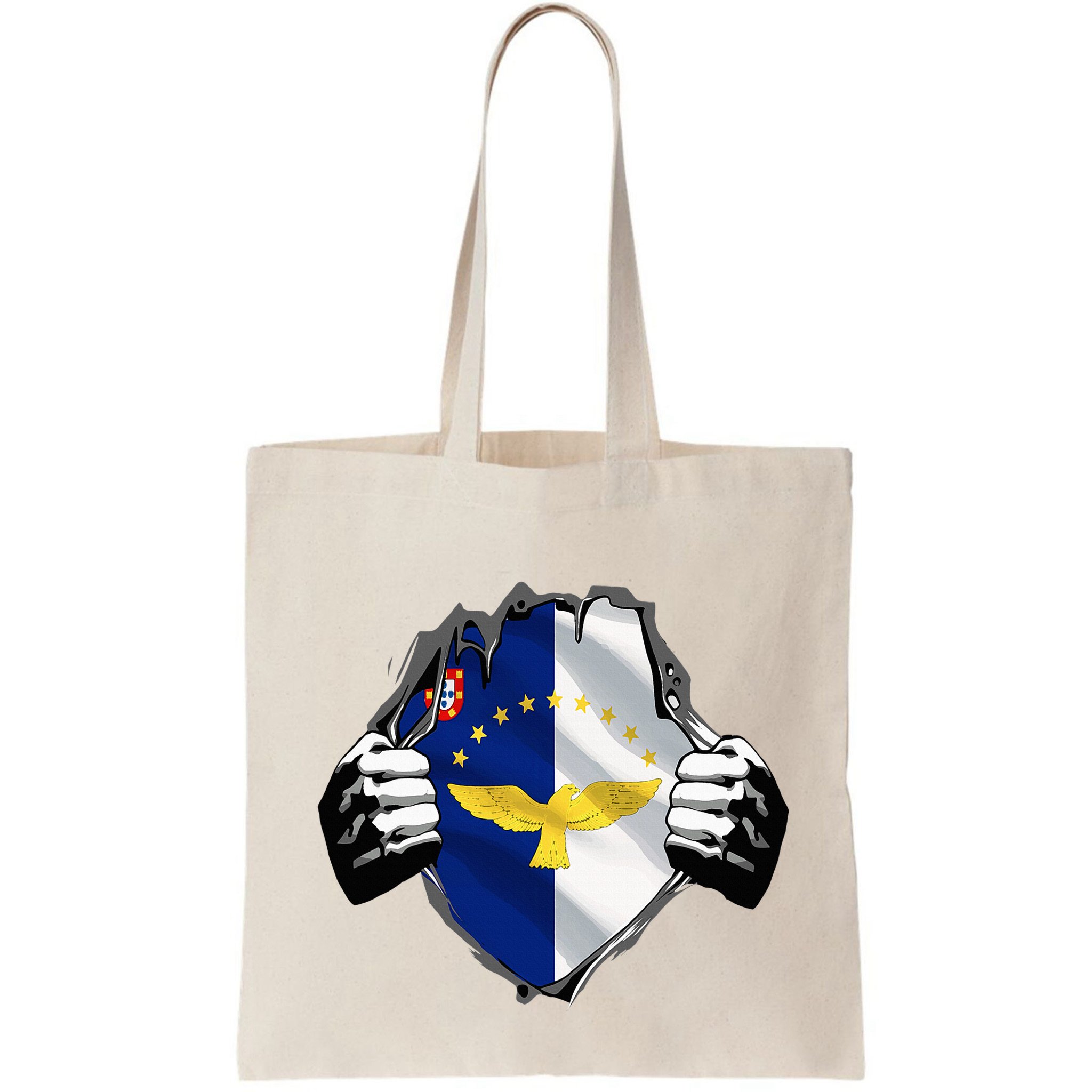 Super Azores Flag Patriotic Portugal Portuguese Roots Bag