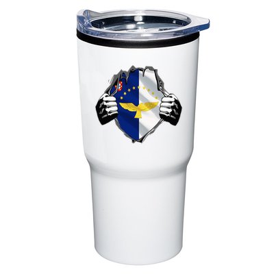 Super Azores Flag Patriotic Portugal Portuguese Roots Tumbler