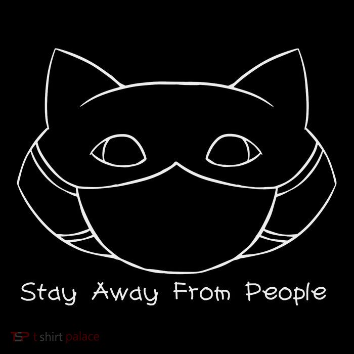 Stay Away From People Kids T-Shirt
