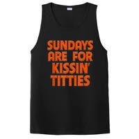 Sundays Are For Kissing Titties Funny Gag Gift For Friends PosiCharge Competitor Tank