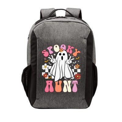 Spooky Aunt Floral Ghost Hippie Halloween Spooky Family Vector Backpack