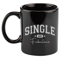 Single And Fabulous 11oz C Handle Ceramic Mug