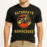 Saturdays Are For Supercross Dirt Bike Mx Racing Biker Cooling Performance Crew T-Shirt