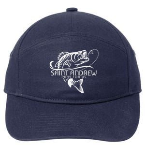 St Andrew Fishing Saint Of Fisherman Catholic Saint 7-Panel Snapback Hat