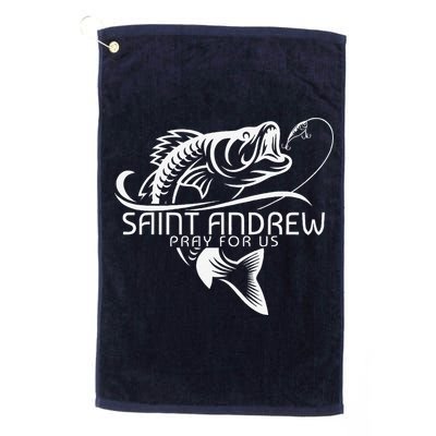 St Andrew Fishing Saint Of Fisherman Catholic Saint Golf Towel