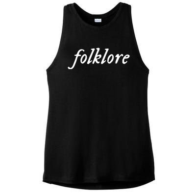 S.W.I.F.T. Alert Folklore Ladies PosiCharge Tri-Blend Wicking Tank