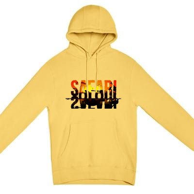 Safari Animal Kingdom Premium Pullover Hoodie