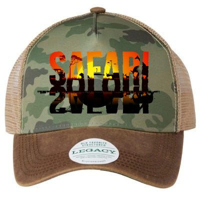 Safari Animal Kingdom Legacy Tie Dye Trucker Hat