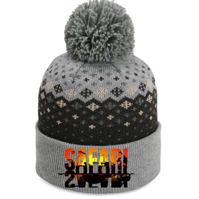 Safari Animal Kingdom The Baniff Cuffed Pom Beanie