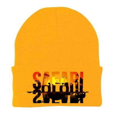 Safari Animal Kingdom Knit Cap Winter Beanie