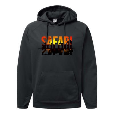 Safari Animal Kingdom Performance Fleece Hoodie