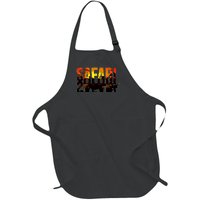 Safari Animal Kingdom Full-Length Apron With Pockets