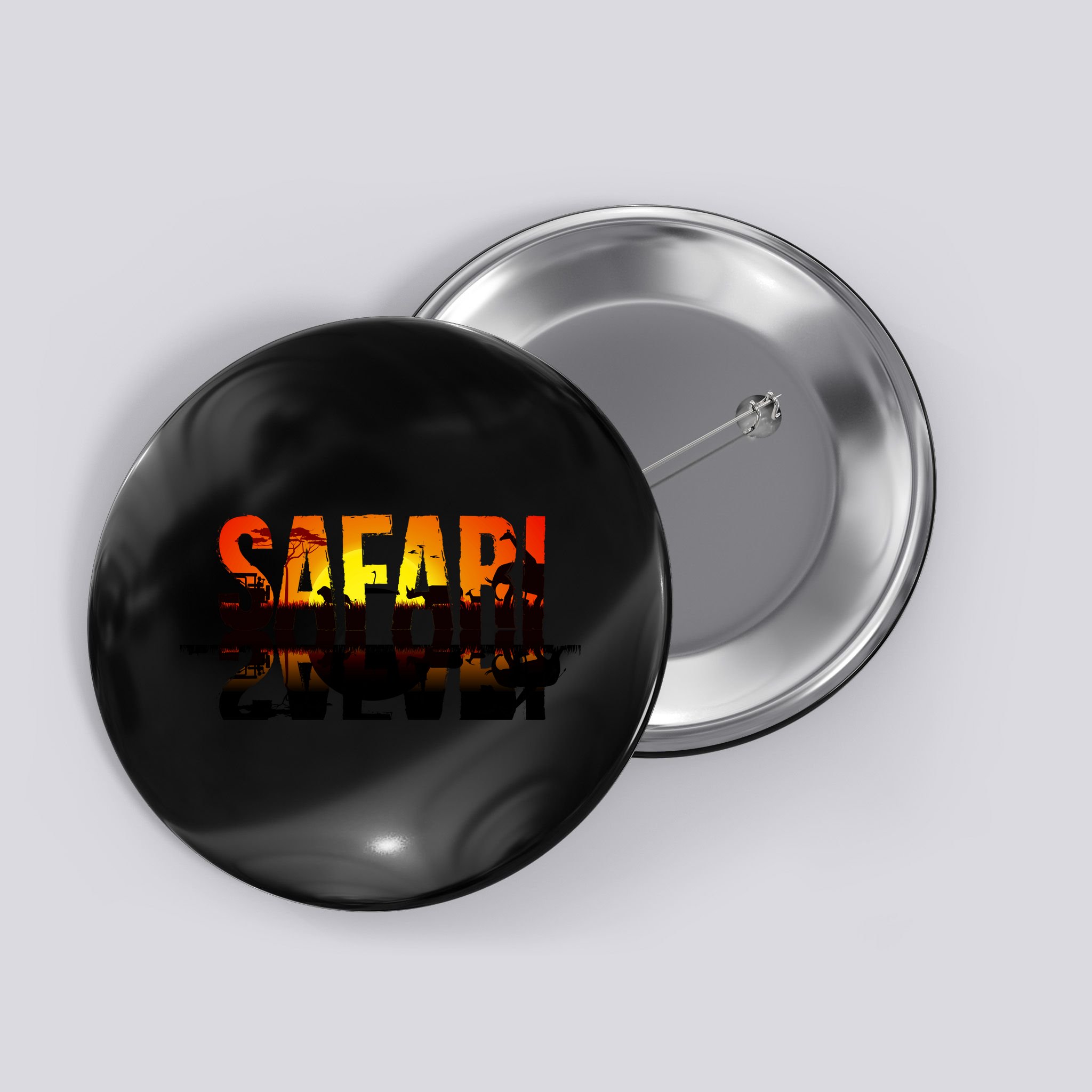 Safari Animal Kingdom Button