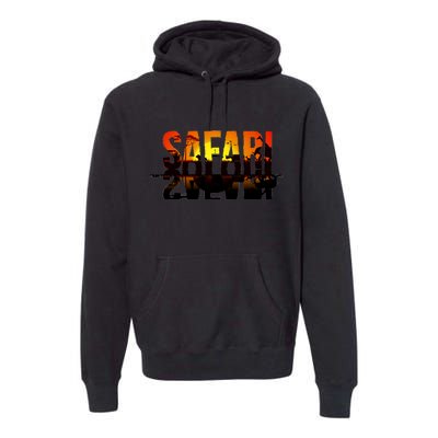 Safari Animal Kingdom Premium Hoodie