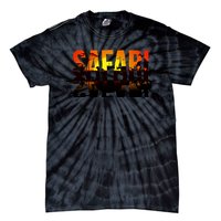 Safari Animal Kingdom Tie-Dye T-Shirt