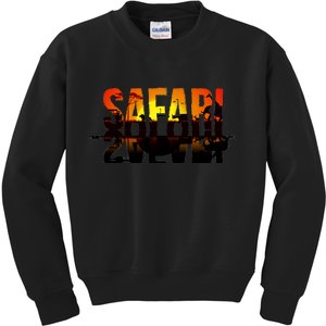 Safari Animal Kingdom Kids Sweatshirt