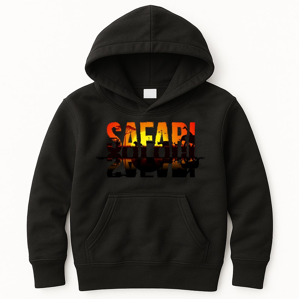 Safari Animal Kingdom Kids Hoodie