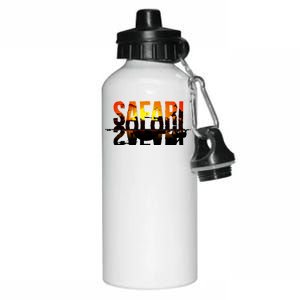 Safari Animal Kingdom Aluminum Water Bottle 