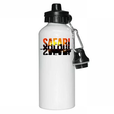 Safari Animal Kingdom Aluminum Water Bottle