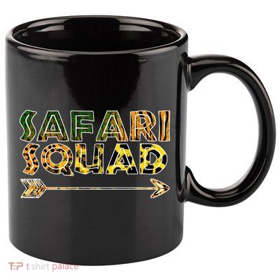Safari Squad 11oz C Handle Ceramic Mug