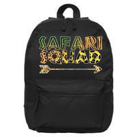 Safari Squad 16 in Basic Backpack