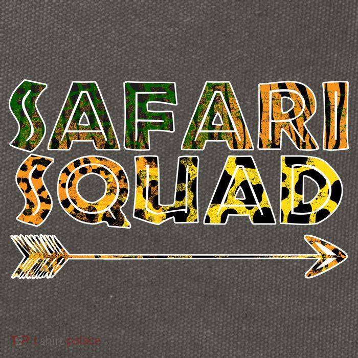 Safari Squad Cotton Canvas Backpack
