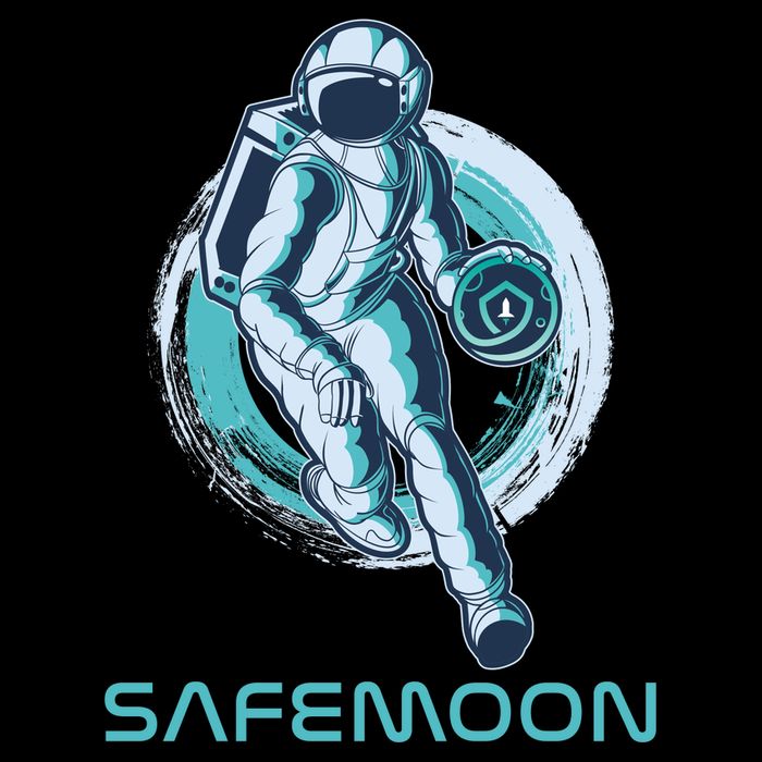 Safemoon Blockchain Cryptocurrency Astronaut Basketball Performance Shirt