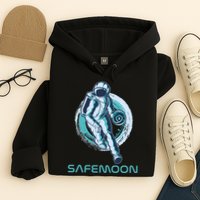 Safemoon Blockchain Cryptocurrency Astronaut Basketball Hoodie