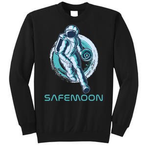 Safemoon Blockchain Cryptocurrency Astronaut Basketball Sweatshirt