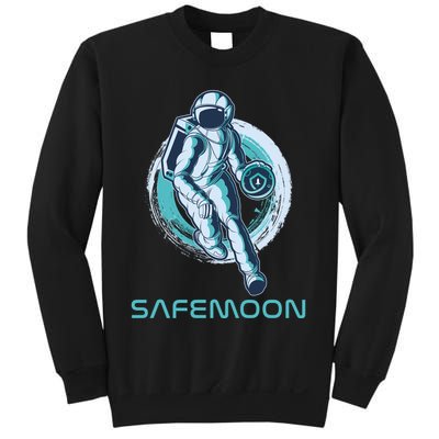 Safemoon Blockchain Cryptocurrency Astronaut Basketball Sweatshirt