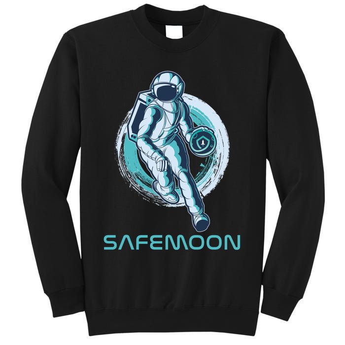 Safemoon Blockchain Cryptocurrency Astronaut Basketball Sweatshirt