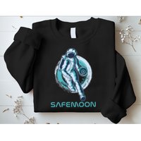Safemoon Blockchain Cryptocurrency Astronaut Basketball Sweatshirt