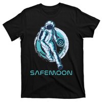 Safemoon Blockchain Cryptocurrency Astronaut Basketball T-Shirt