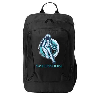 Safemoon Blockchain Cryptocurrency Astronaut Basketball City Backpack