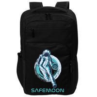 Safemoon Blockchain Cryptocurrency Astronaut Basketball Impact Tech Backpack