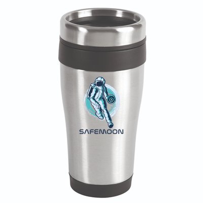 Safemoon Blockchain Cryptocurrency Astronaut Basketball 16oz Travel Tumbler
