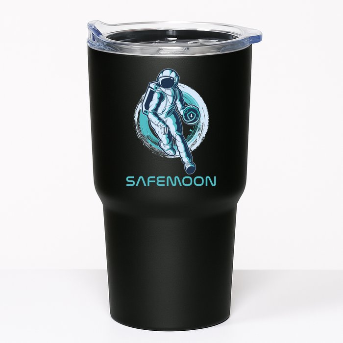 Safemoon Blockchain Cryptocurrency Astronaut Basketball Tumbler