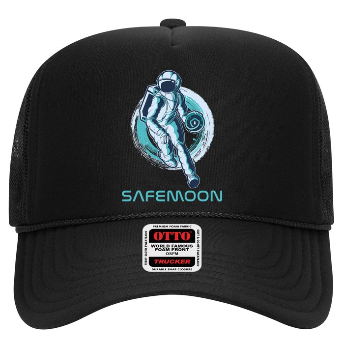 Safemoon Blockchain Cryptocurrency Astronaut Basketball Hat