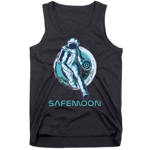 Safemoon Blockchain Cryptocurrency Astronaut Basketball Tank Top