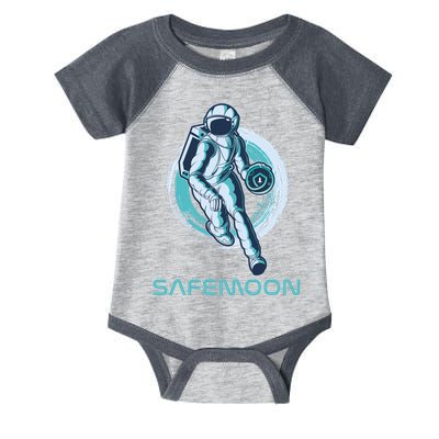 Safemoon Blockchain Cryptocurrency Astronaut Basketball Infant Baby Jersey Bodysuit