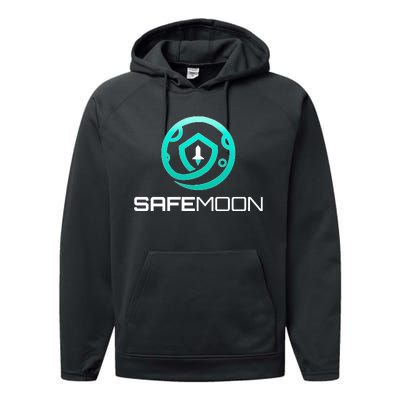 Safemoon Cryptocurrency Performance Fleece Hoodie