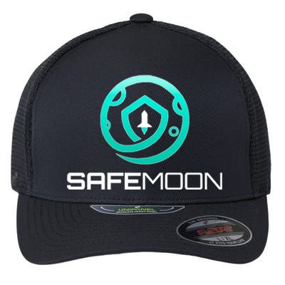 Safemoon Cryptocurrency Flexfit Unipanel Trucker Cap