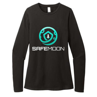 Safemoon Cryptocurrency Womens CVC Long Sleeve Shirt