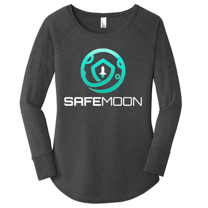 Safemoon Cryptocurrency Women's Perfect Tri Tunic Long Sleeve Shirt