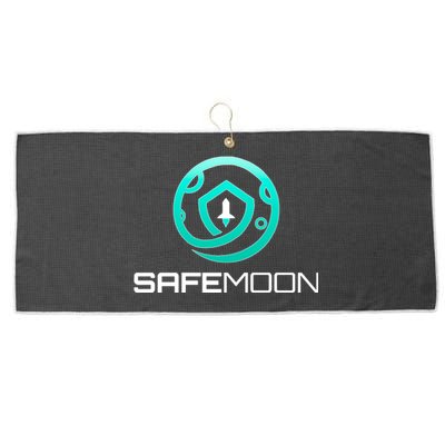 Safemoon Cryptocurrency Large Microfiber Waffle Golf Towel