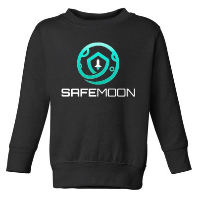 Safemoon Cryptocurrency Toddler Sweatshirt