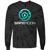 Safemoon Cryptocurrency Tie-Dye Long Sleeve Shirt